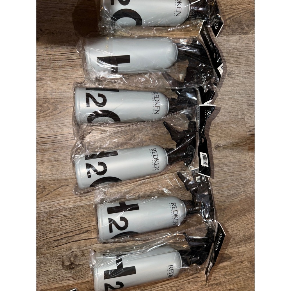 Redken 5th Avenue NYC Hair Water Spray Bottle Silver Black 6 Pack New hair care